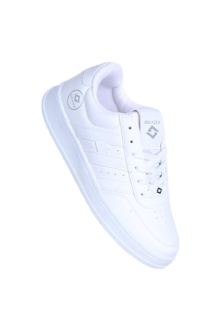 Solazer 037 Zn Cilt Beyaz Kadın Sneaker Ayakkabı
