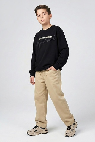 Dmb Boys & Girls Erkek Pantolon Bej-2407 Bej