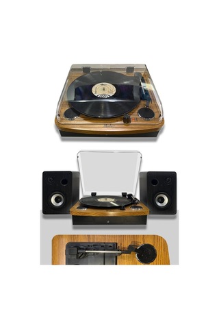 Midex MTX-256S Bluetooth USB Nostaljik Pikap Hoparlör Ses Sistemi Seti