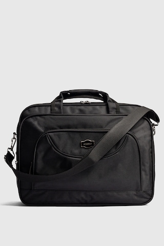 15.6" İnç Evrak Bilgisayar Notebook Laptop Çantası Se01 Siyah Siyah