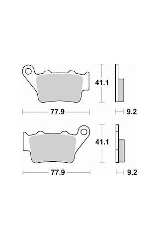 Ktm Duke R 690 Brakıng Arka Fren Balatası 2010 - 2014 773Cm56