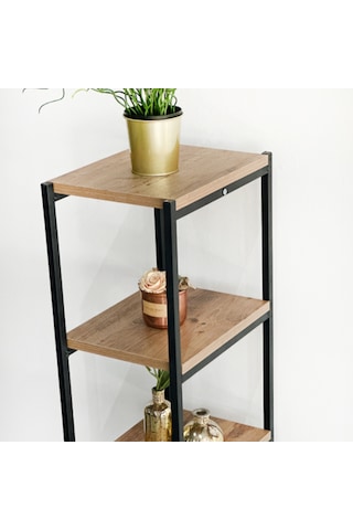 Kitaplık 5 Katlı Çok Amaçlı Dolap Raf 5248