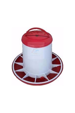 Nurdağ Hırdavat Tavuk Suluğu 5 L 10 Adet + Tavuk Yemliği 5 KG 10 Adet