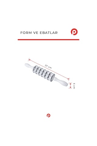 Pratik Mantı Merdanesi - Tek Seferde Çoklu Kesim Yapan Hamur Kesme Aparatı