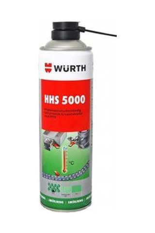Würth Hhs 5000 Üstün Performanslı Tam Sentetik Ptfe Yağı 500 ML