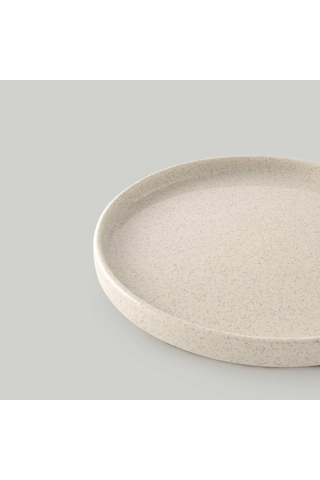 Linens Blast Seramik 21 Cm Pasta Tabağı Ekru