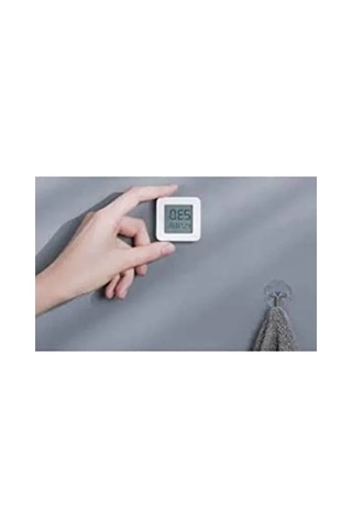Lcd Ekranlı Dijital Termometre Ve Nem Ölçer, Şık Tasarım