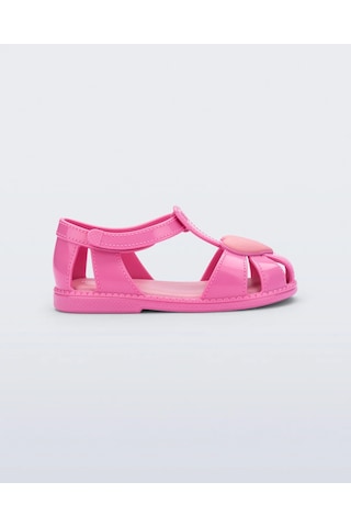 Mini Melissa Hip Heart Ballerina Babet Sandalet 37783-pembe