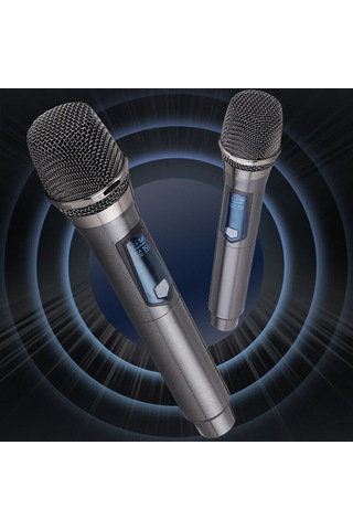 Springsun Mikrofon Şarj Edilebilir Modeller Kablosuz Mikrofon Ev K Şarkı Açık Hava Ses