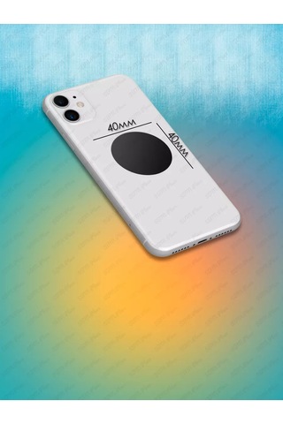 Sbm Place Manyetik Askı İçin Metal Plakalar 2 Adet 175404488 Siyah