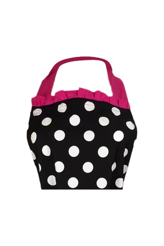 Dinosaurs Cep Bib Yemek Şefi İle Şık Kadın Önlük Şef Bowknot Mutfak Restoranı Gül Kırmızı Altın