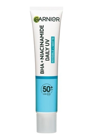 Garnier BHA + Niasinamid Fluid Günlük Güneş Koruyucu Yüz Kremi SPF50+ 40 ML