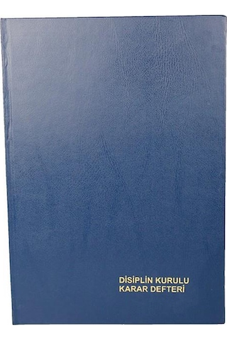 Dilman Disiplin Kurulu Karar Defteri 40 96 Yp
