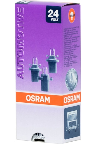 Osram 24 Volt Soketli Gösterge Ampulü 1.2W - 10 Adet
