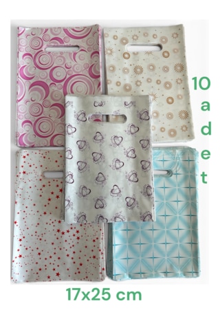 El Geçme Poşet 17x25 Cm 10'lu Paket 10pcs El Geçme Poşet 17x25 Cm 10'lu Paket 10pcs