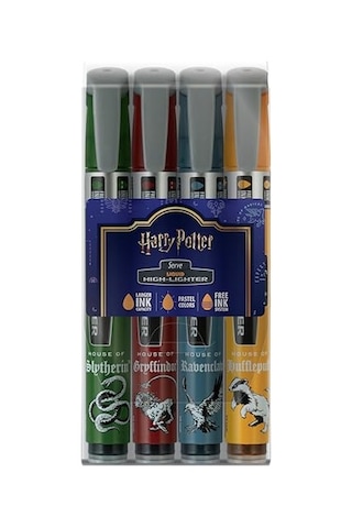 Lıkıt Kalem Harry Potter 4'lu Pet Blıster 124-Pembe