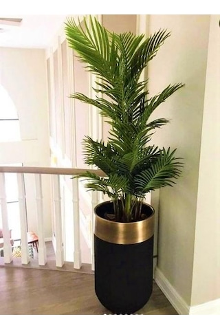 Dekoratif Eskitme Büyük Saksı , Darbuka Saksı ,70Cm