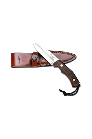 Bora 325CB Ranger Ceviz Saplı Bıçak Kahverengi - Gümüş