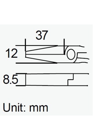 Proskit Pm-754 Düz Uçlu Kargaburun 135mm