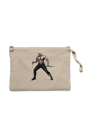 Galaksinin Koruyucuları Yok Edici Drax Krem Clutch / El Çantası Krem