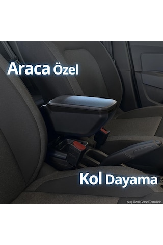 S-dizayn Peugeot 301 Kol Dayama Kolçak Geçmeli Abs Siyah 2012-2017 A+kalite