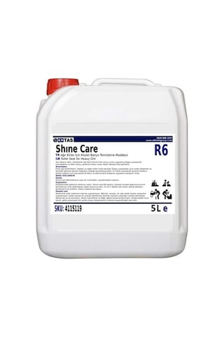 Shine Care R6 Ağır Kirler İçin Klozet Banyo Temizleme Maddesi 5 Litre N11.7755