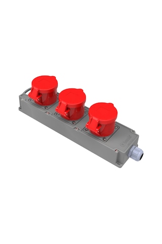 Bemis Cee Tri Box 3'lü Grup Priz 5/32a. Bemis Cee Tri Box 3'lü Grup Priz 5/32a.