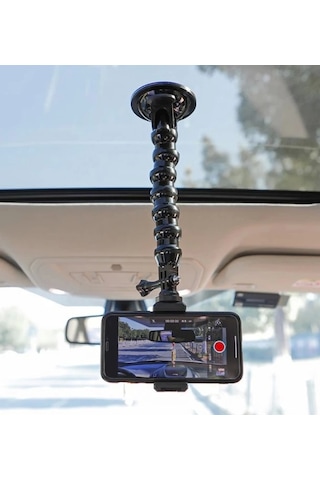 Pratik Akrobat Vantuzlu Teleskobik Telefon Tutucu 1