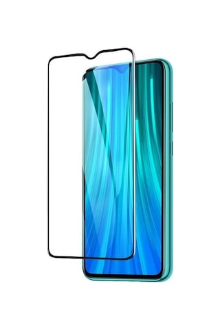 Logis Redmi Note 8 Pro Antistatik 5d Tam Kaplayan Ekran Koruyucu Cam