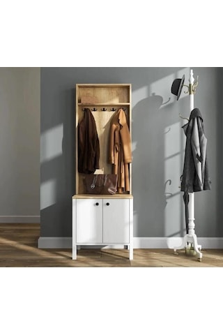 Sakura Frn-20077 Helen Portmanto Beyaz - Ceviz