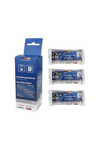 Kahve Makineleri Ve Su Isıtıcıları İçin Kireç Çözücü Tablet 3X18G