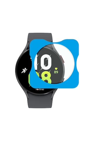 Novstrap Samsung Galaxy Watch 5 44mm İle Uyumlu Ekran Koruyucu Temperli Cam Kolay Uygulama Aparatlı