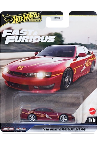 Hot Wheels Fast & Furious Premium Nissan 240sx S14 Kırmızı