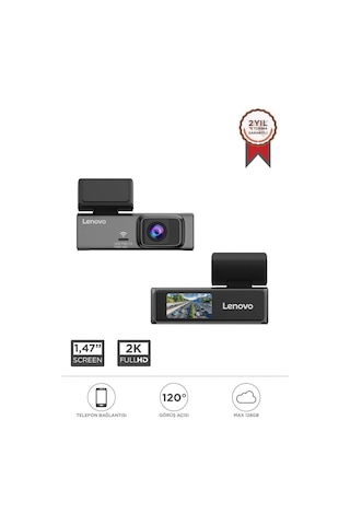 Lenovo S7/7147 Siyah 1080p Wifi Araç İçi 1.47 İnç Ön Araç Kamerası