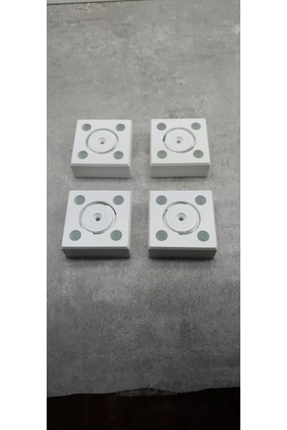 F Furnitura Mobilya Ayakları Ayarlanabilir Destek 241182695 Beyaz