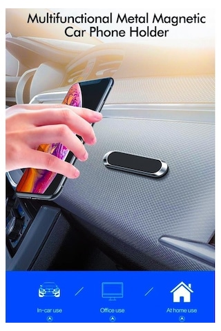 Torima Jx-007 Gümüş Çok Amaçlı Magnetic Araç İçi Telefon Tutucu Gümüş-siyah