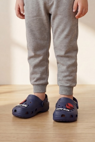 Hero-clog Macera Serisi - Lacivert Maske Figürlü Erkek Çocuk - Bebek Terlik Ve Sandalet: Ultra H...