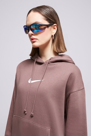 Nike Sportswear Phoenix Fleece Oversized Pullover Hoodie Kadın Sweatshirt Kahverengi Kahverengi