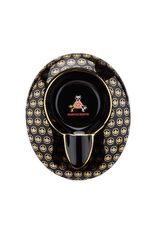 Montecristo Tekli Oval Seramik Puro Küllüğü Siyah