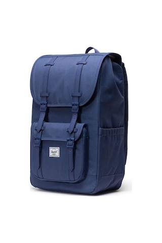 Herschel Little America Su İtici Kumaş Sırt Çantası, 16" Laptop Uyumlu, 30 L-23970 Mavi