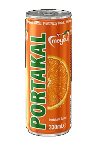 Meysu Portakal Aromalı Gazoz 330 Ml X 24 Adet