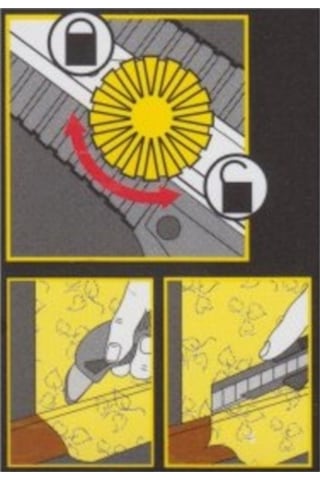 Stanley Maket Bıçağı Falçata 18MM Yüksek Maket Bıçak