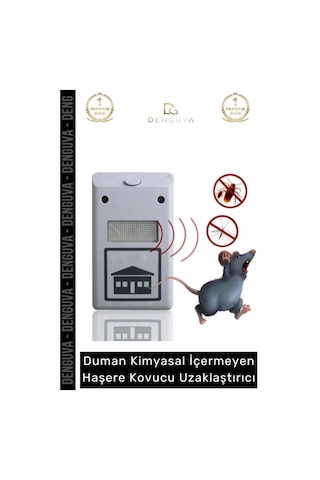 Haşerekovucu Elektronik Fare Böcek Kovucu Dijital Cihaz Güçlü Kemirgen Haşere Kovucu Uzaklaştırıcı