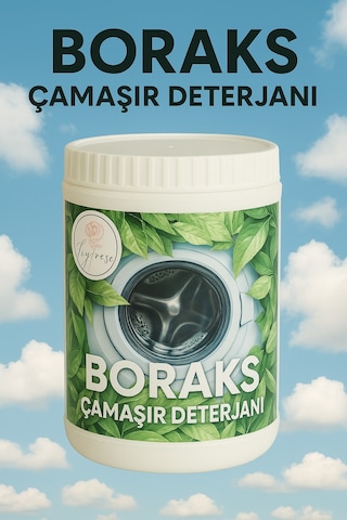 %100 Doğal Boraks Çamaşır Deterjanı