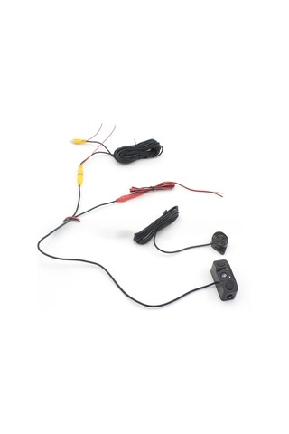 Kangfufeng Ccd Araba Arka Görüş Kamerası 3'ü 1 Arada Park Radarı Dedektör Sensörü