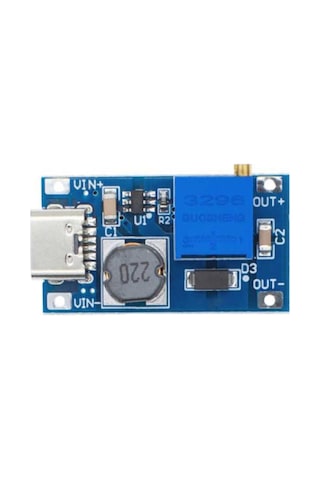 Mt3608 2a Dc-dc Voltaj Yükseltici Güç Modülü Type-c Soketli