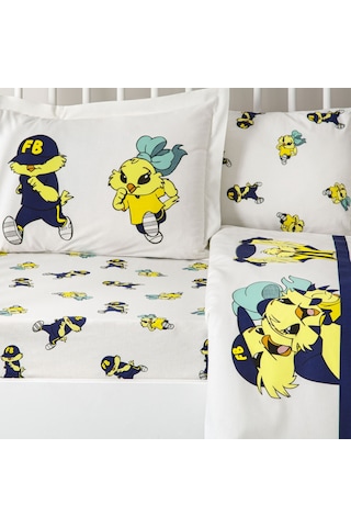 Taç Lisanslı Fenerbahçe Strip Baby Pamuk Nevresim Takımı 01000050018