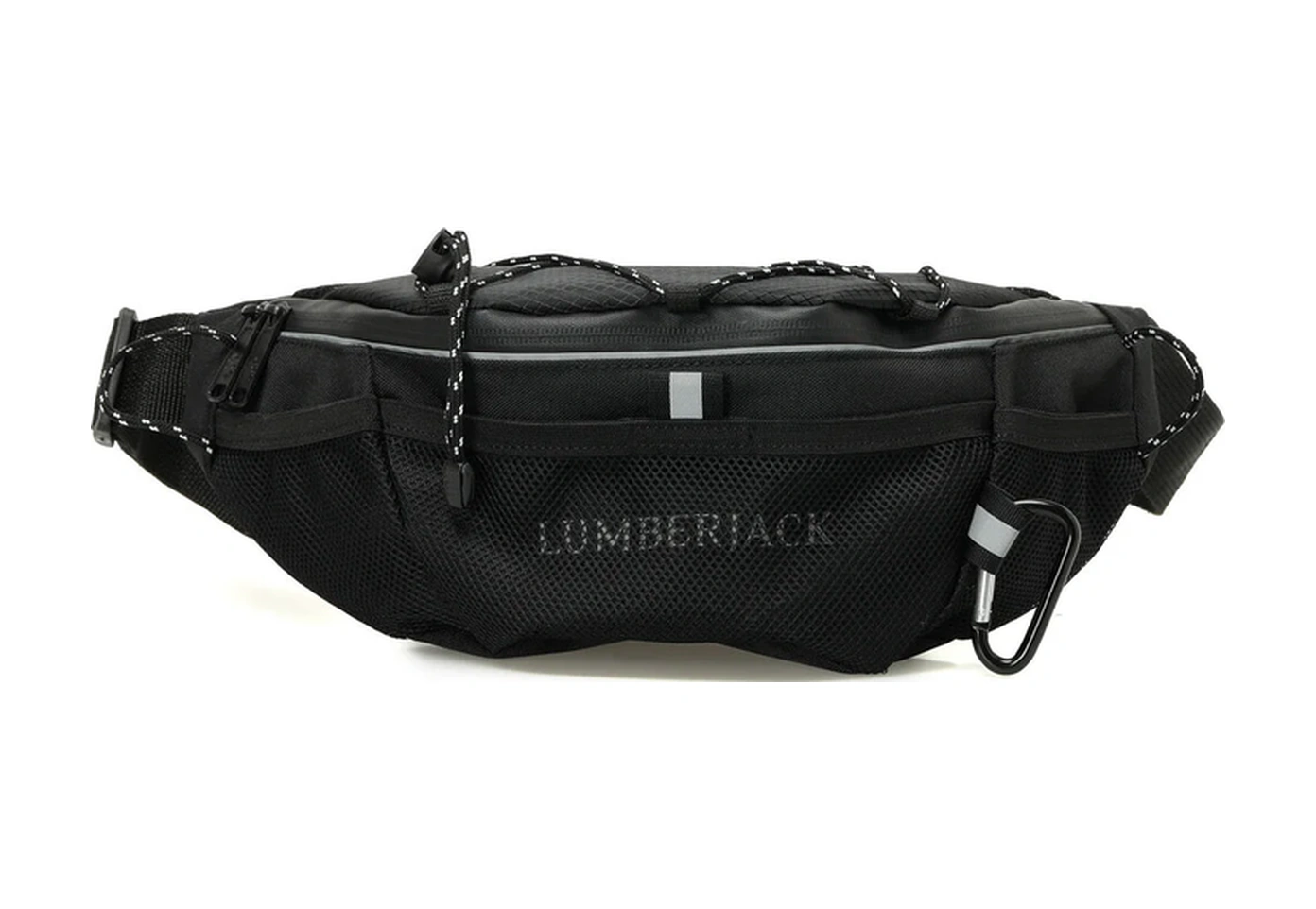 Lumberjack Reflector Black Waıst 5pr Siyah Unisex Bel Çantası 102033479 Siyah