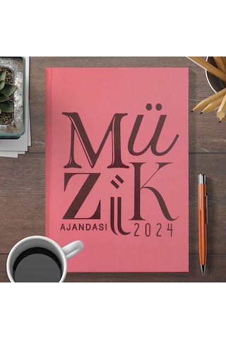 Müzik Ajandası 2021-2022-2023-2024 Koleksiyon Turuncu