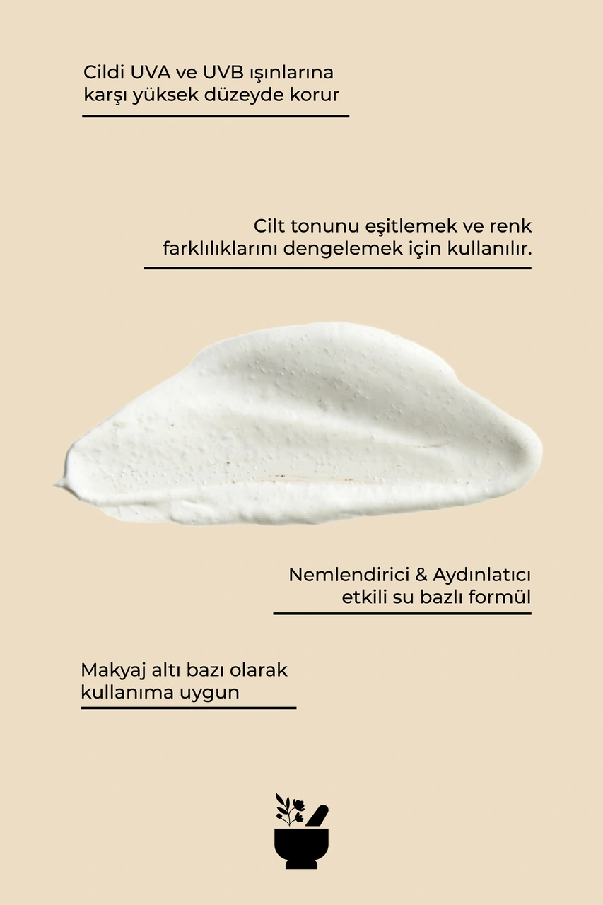 Cosmed Tüm Cilt Tipleri İçin Renkli Suya Dayanıklı SPF50+ Güneş Kremi - Skinvisible CC SPF50+ - 30 ml